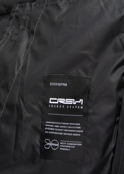 Crosshatch Gattering Jacket - Charcoal