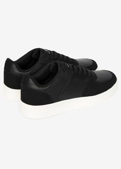 Crosshatch Avelino Trainers - Black/White