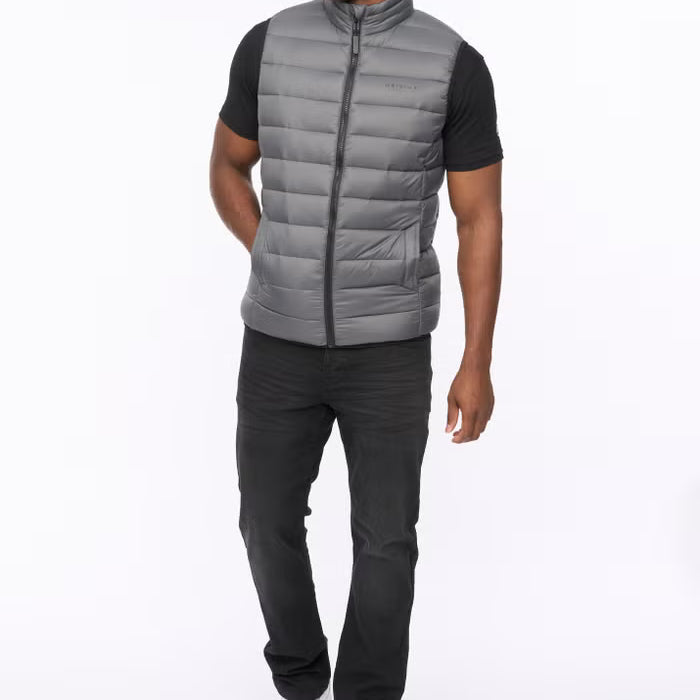 Crosshatch Gattering Gilet - Charcoal