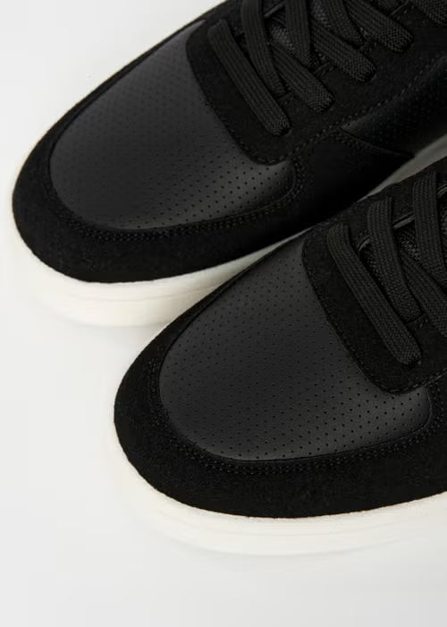 Crosshatch Avelino Trainers - Black/White