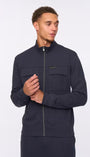 Duck & Cover Tames Zip Hoodie - Navy