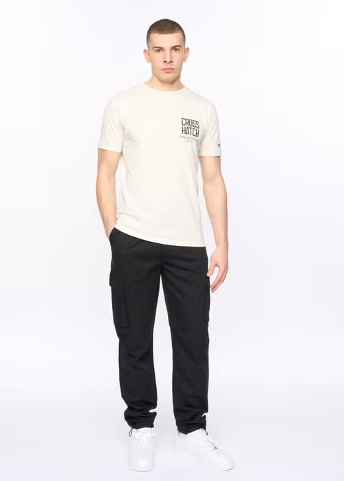 Crosshatch Hoogan T-Shirt - Off White