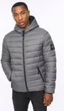 Crosshatch Gattering Jacket - Charcoal