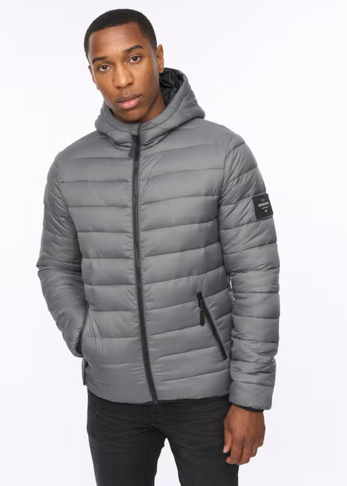 Crosshatch Gattering Jacket - Charcoal