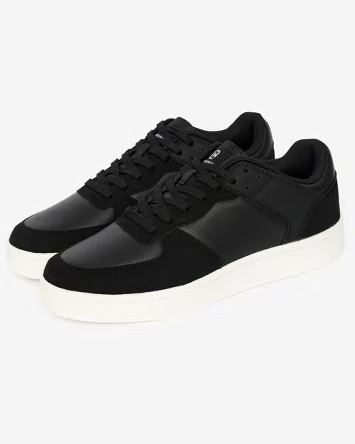 Crosshatch Avelino Trainers - Black/White