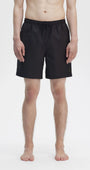 FRED PERRY S8508 SWIM SHORT Y43 BLACK/CRT GRN
