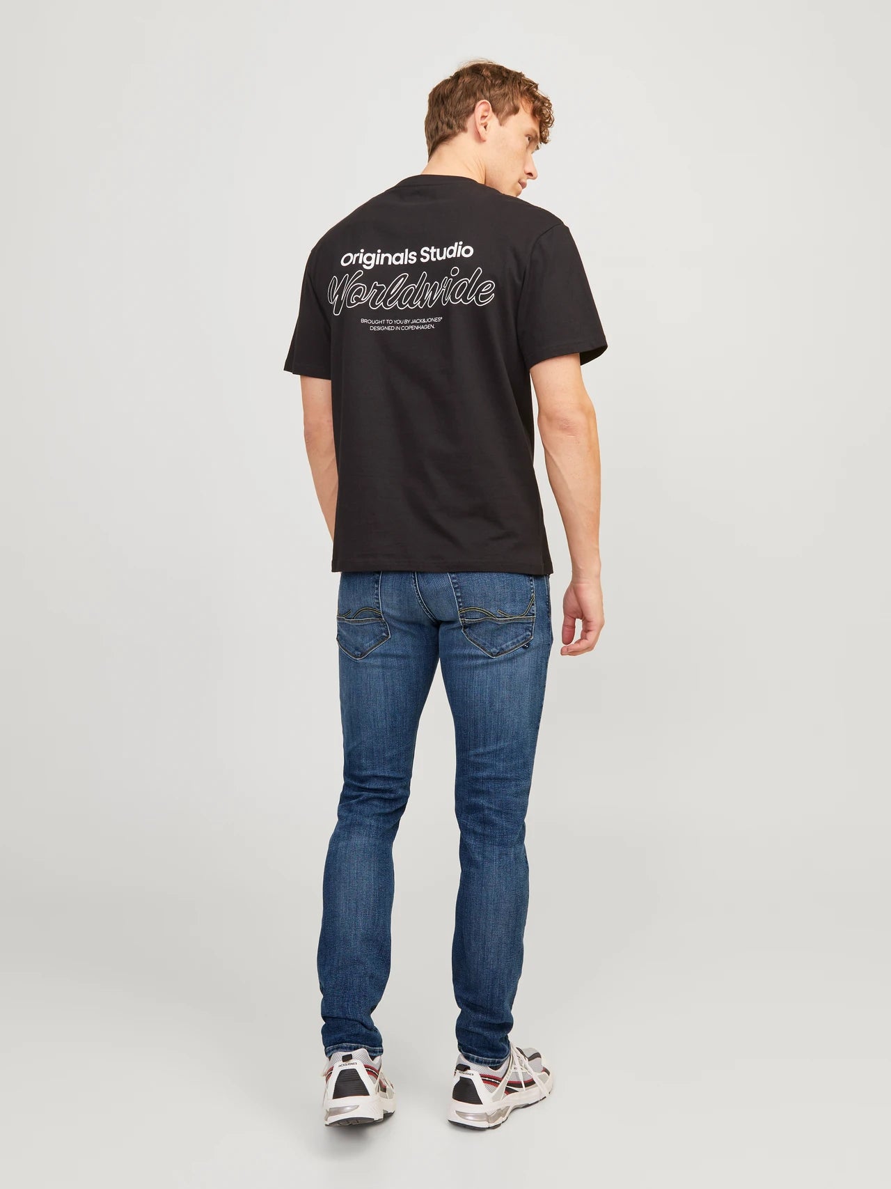 Jack & Jones Glenn Fox 50SPS CB 036 Slim Fit Jeans - Blue Denim