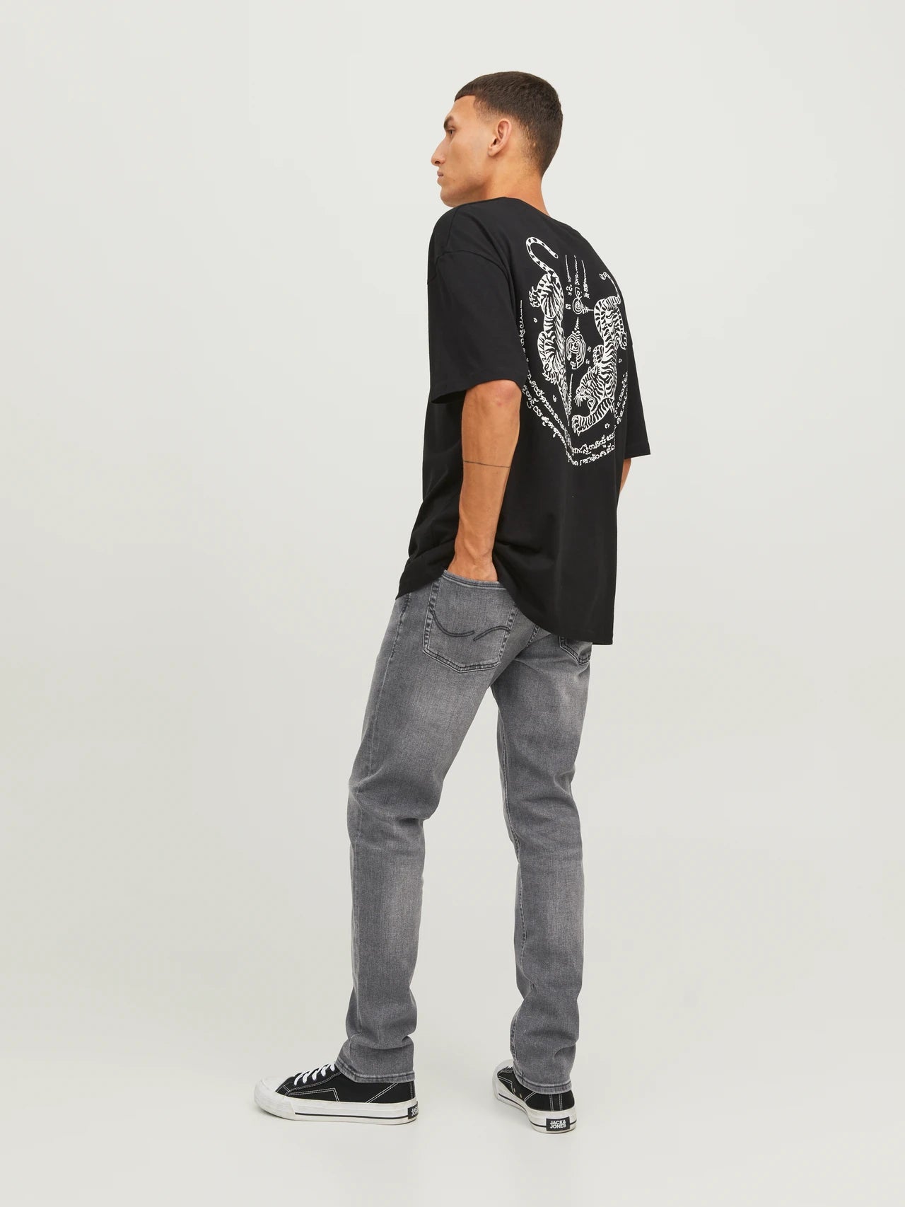 Jack & Jones Glenn 349 Slim Fit Jeans - Black Denim