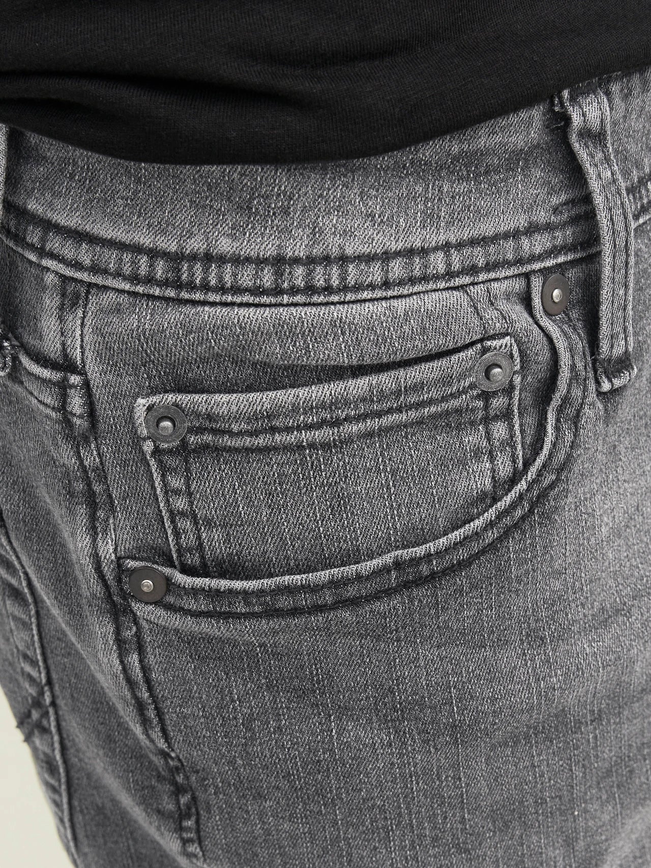 Jack & Jones Glenn 349 Slim Fit Jeans - Black Denim