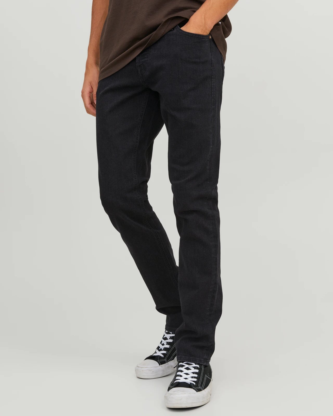 Jack & Jones Glenn Original 356 Slim Fit Jeans - Black Denim