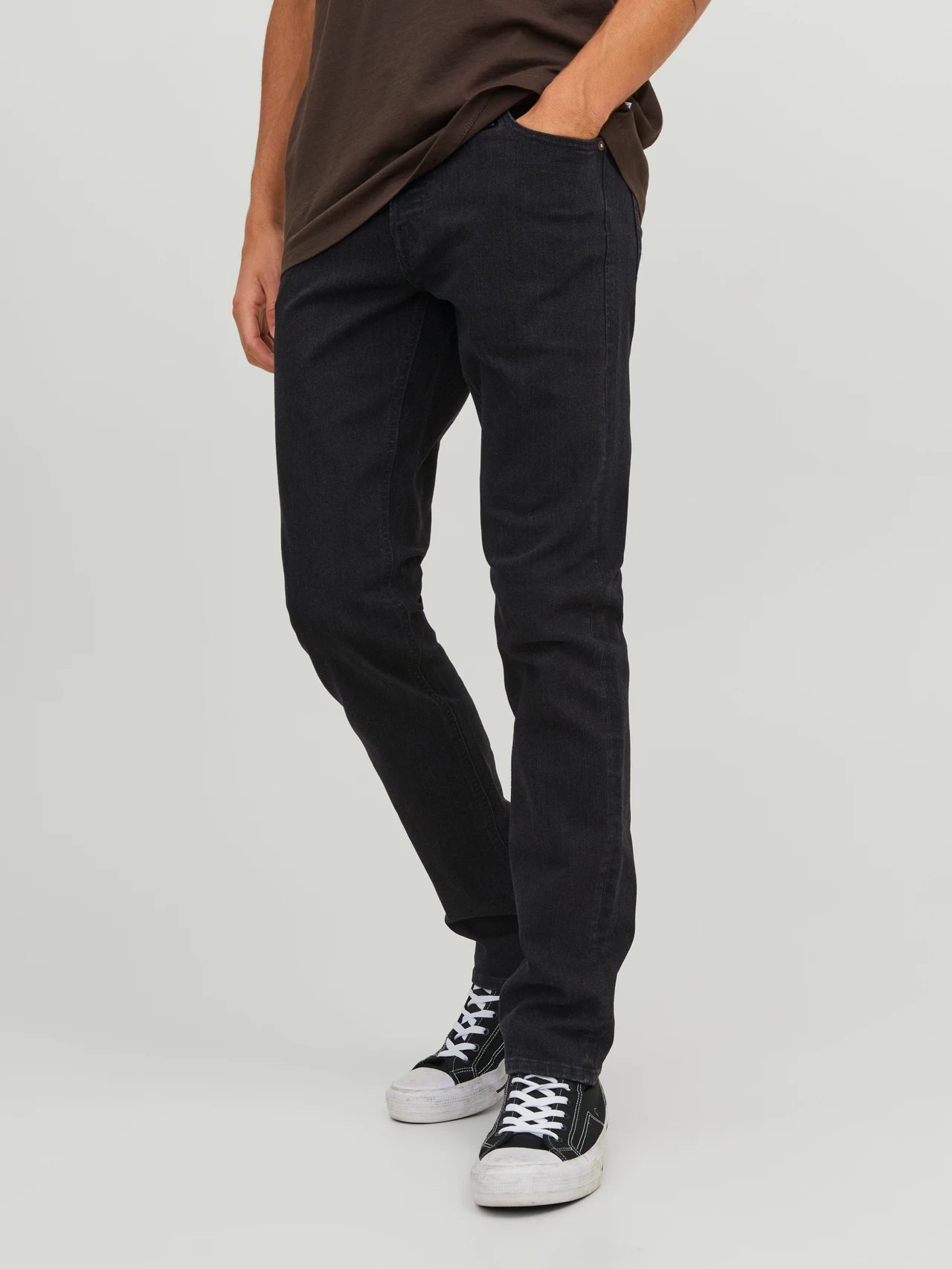 Jack & Jones Glenn Original 356 Slim Fit Jeans - Black Denim