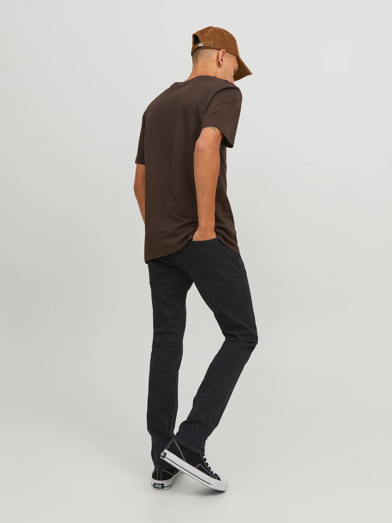 Jack & Jones Glenn Original 356 Slim Fit Jeans - Black Denim