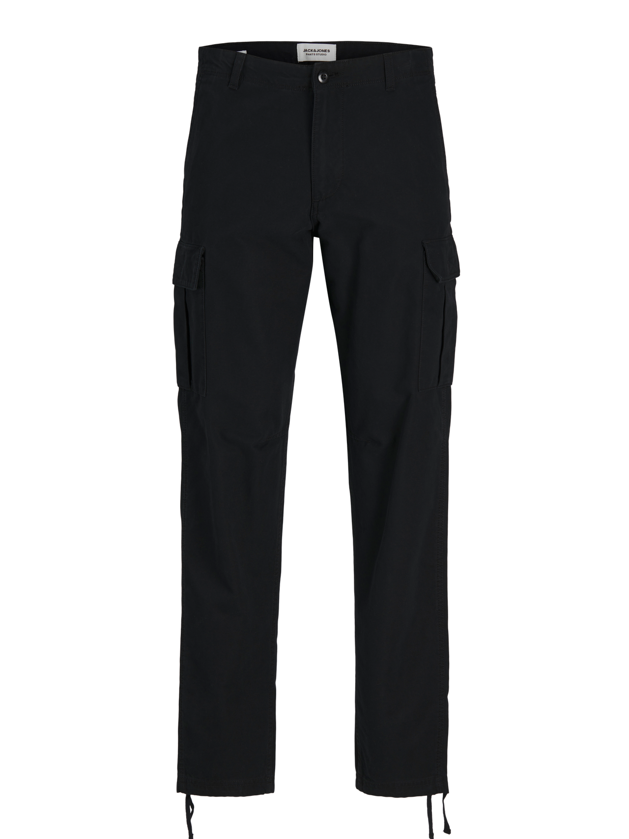 Jack & Jones Kane Barkley Loose Fit Cargo Pant - Black