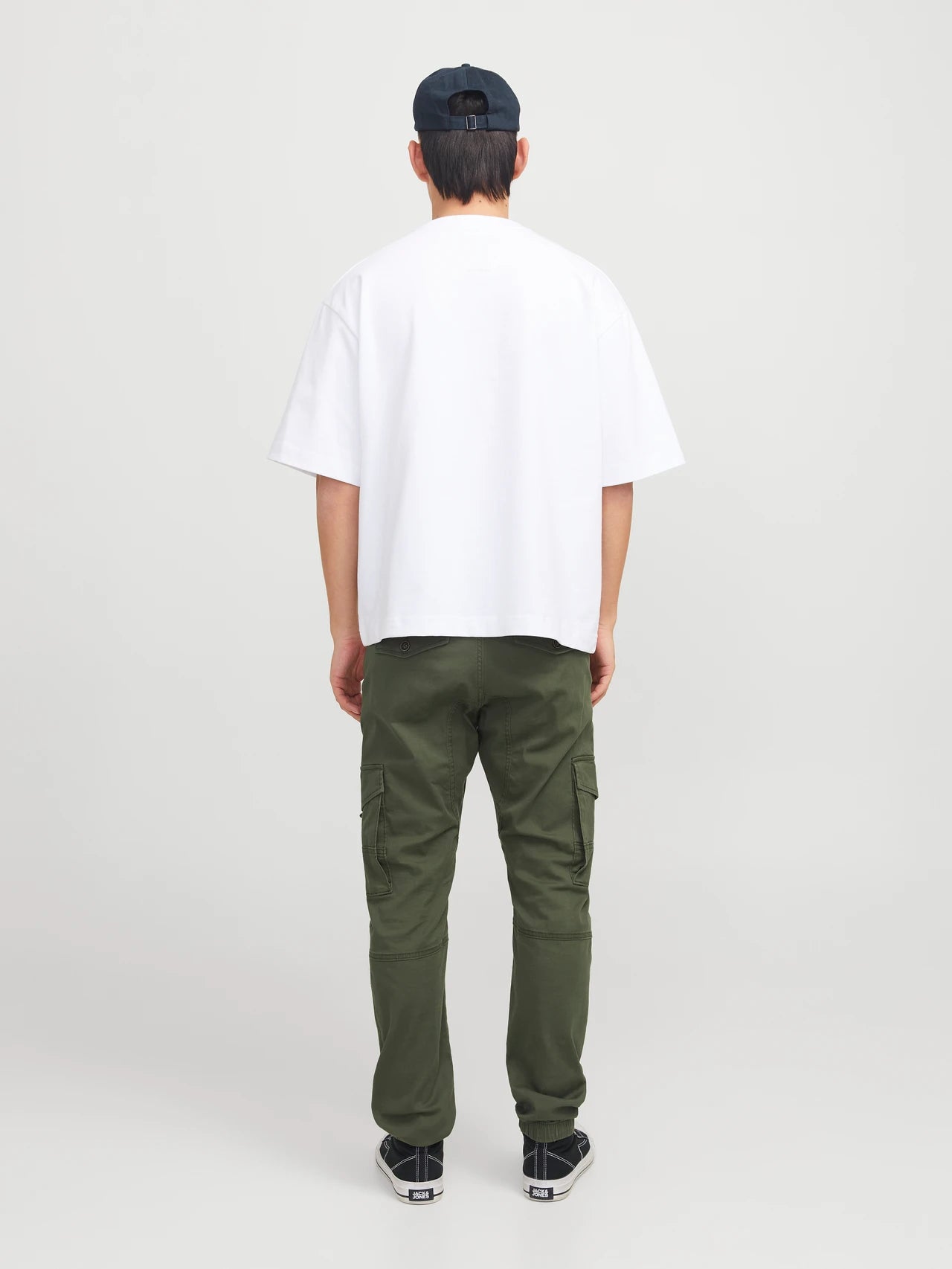 Jack & Jones Paul Flake Slim Fit Cargo Pants - Olive Night