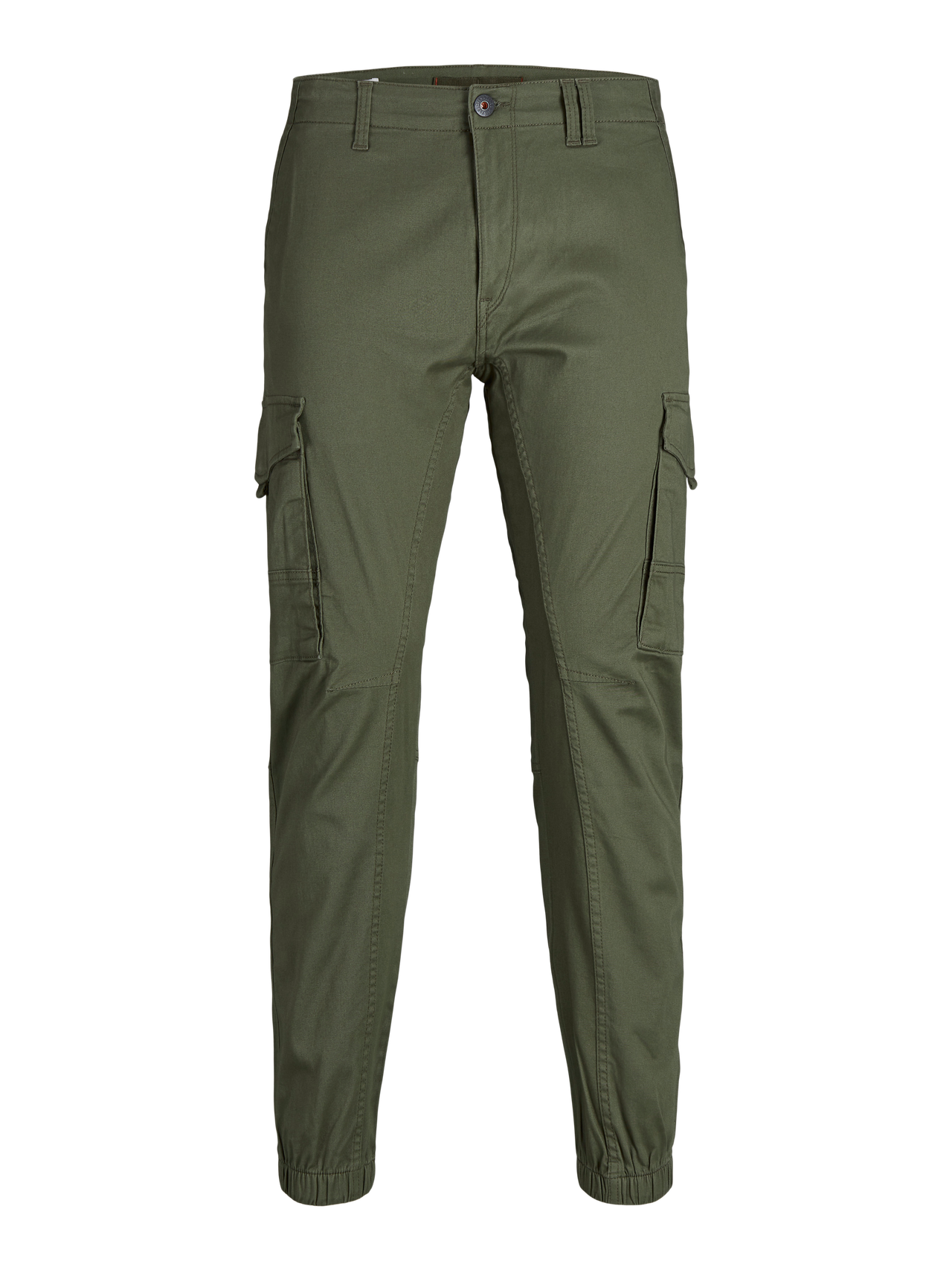 Jack & Jones Paul Flake Slim Fit Cargo Pants - Olive Night