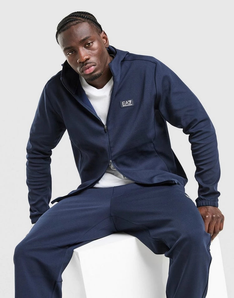 EA7 Emporio Armani 7M002339 Train Sport Hoodie - Armani Blue