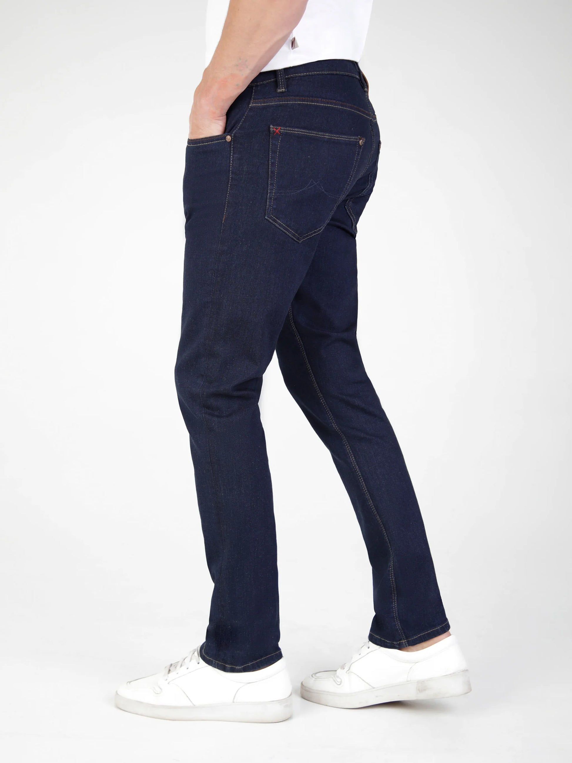 Mish Mash 1984 Tapered Fit Mid Stretch Lot XX Jeans - Shadow Raw