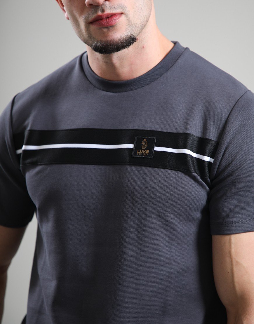 Luke 1977 Hopkins 1000 T-Shirt M810163 - Charcoal