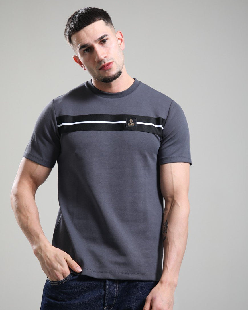 Luke 1977 Hopkins 1000 T-Shirt M810163 - Charcoal