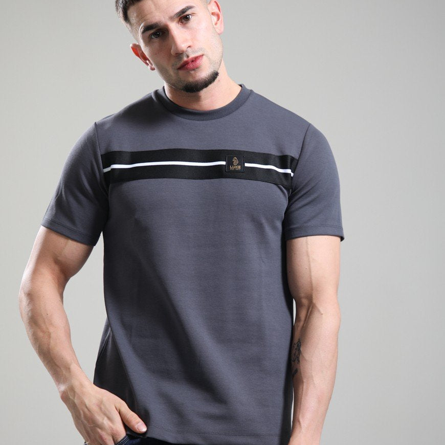 Luke 1977 Hopkins 1000 T-Shirt M810163 - Charcoal