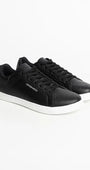 Crosshatch Judas Trainers - Black/White