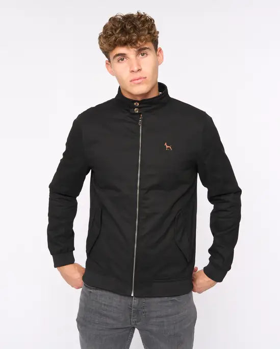 Bewley & Ritch Tavistock Harrington Jacket - Black