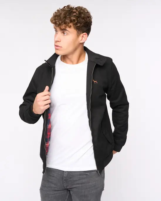 Bewley & Ritch Tavistock Harrington Jacket - Black