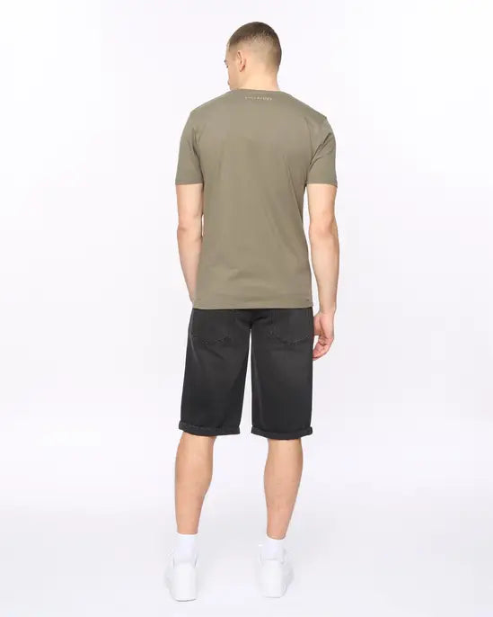 Crosshatch Wenfore T-Shirt - Dark Sage