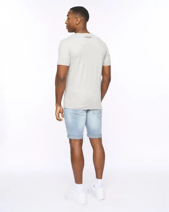 Crosshatch Wilsby T-Shirt - Grey Marl