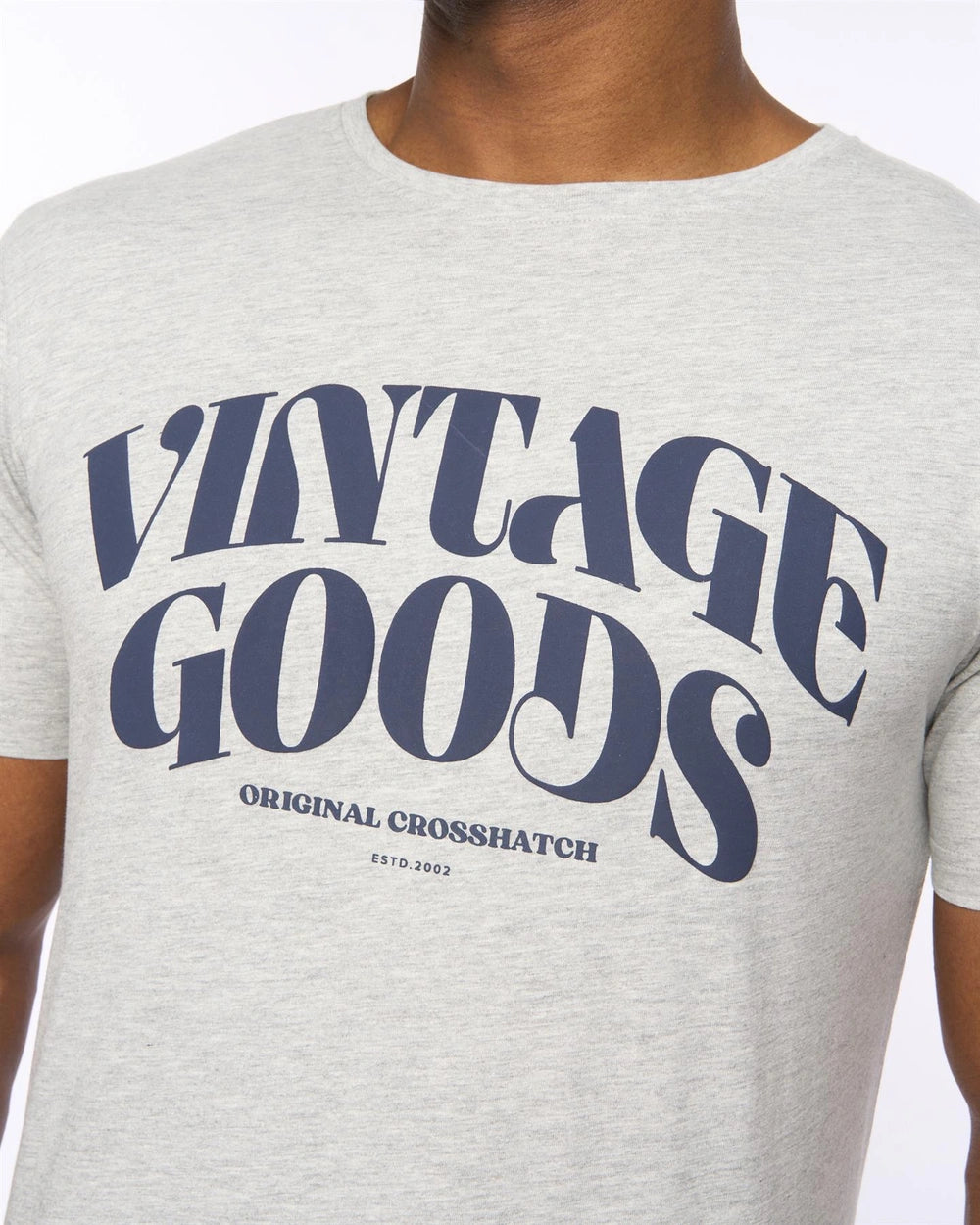 Crosshatch Wilsby T-Shirt - Grey Marl