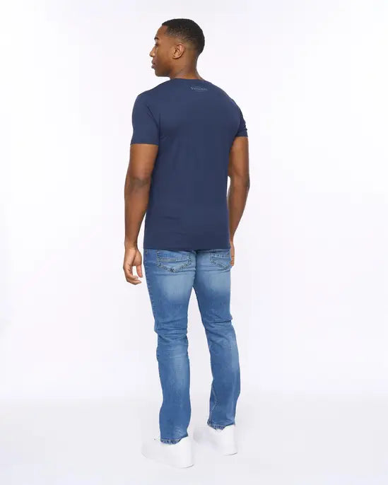 Crosshatch Solari T-Shirt - Navy