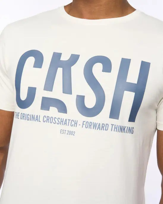 Crosshatch Solari T-Shirt - Off White