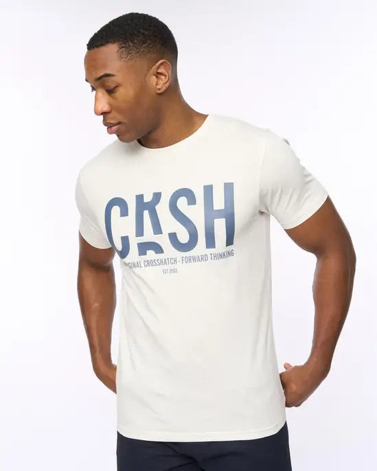 Crosshatch Solari T-Shirt - Off White