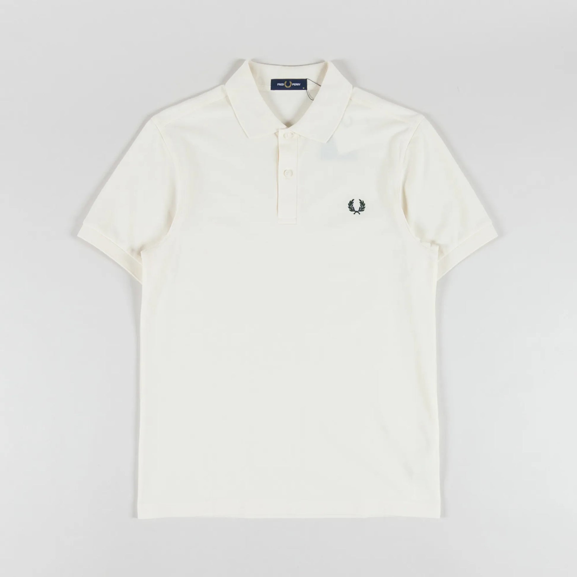 Fred Perry M6000 Polo Shirt 13B - Ecru/Grassroots