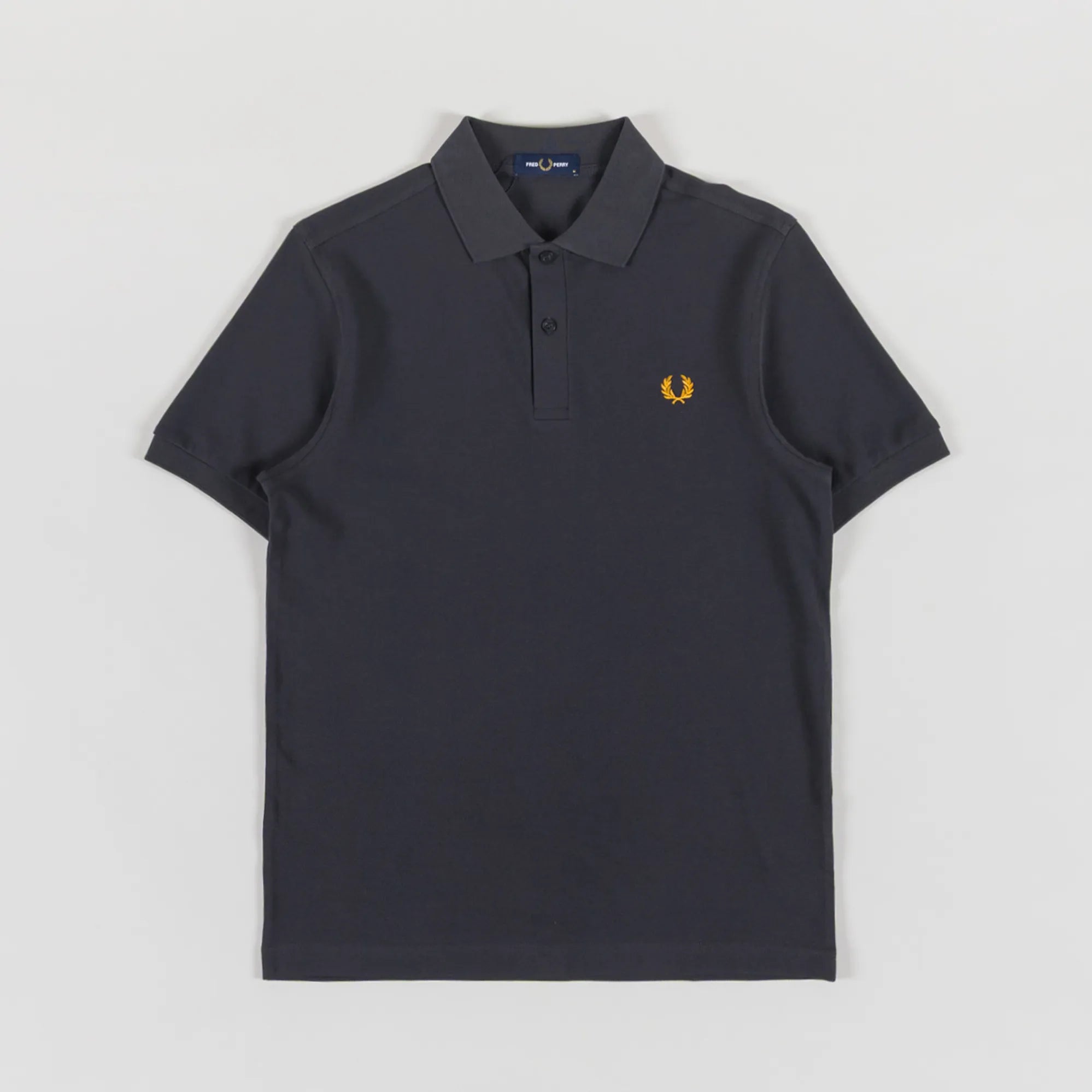 Fred Perry M6000 Polo Shirt 85C - Anchor Grey/Golden
