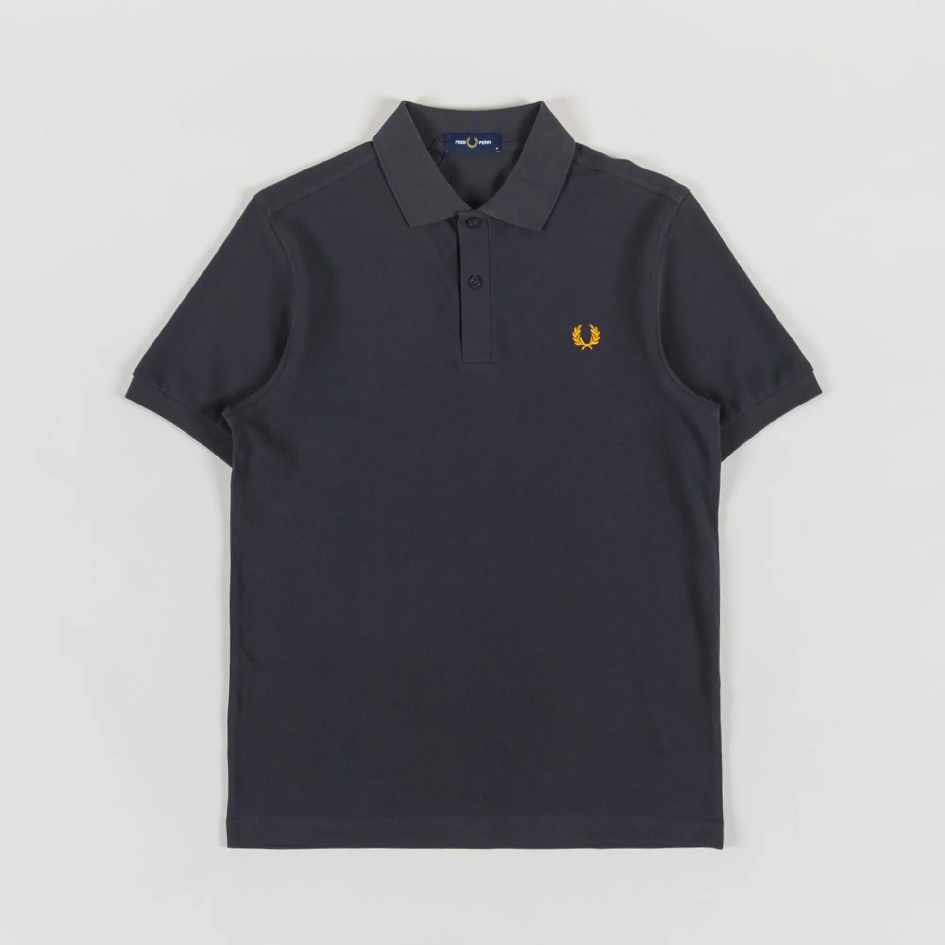Fred Perry M6000 Polo Shirt 85C - Anchor Grey/Golden