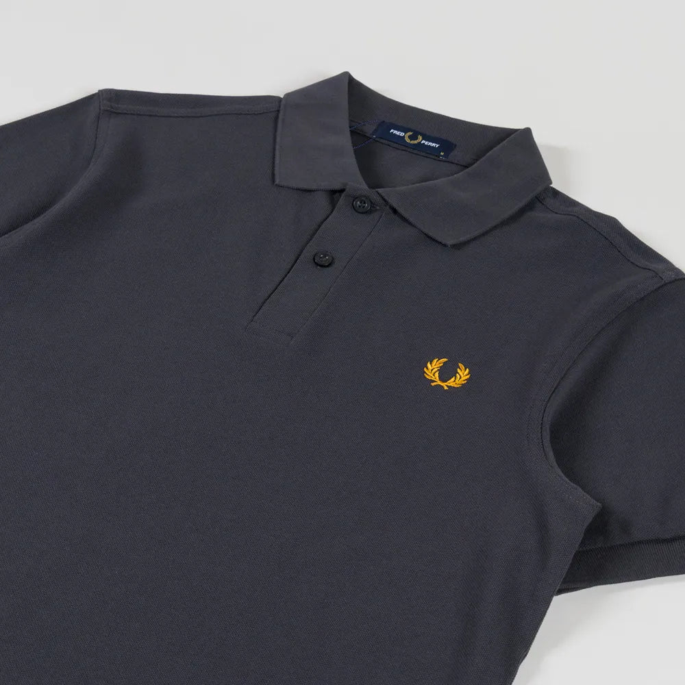 Fred Perry M6000 Polo Shirt 85C - Anchor Grey/Golden