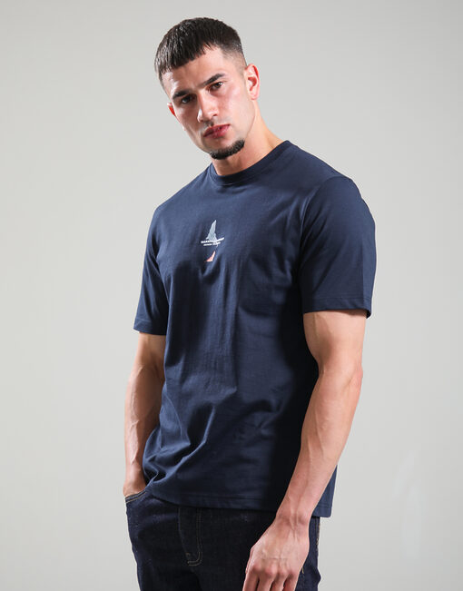 Marshall Artist Aspen T-Shirt Navy Blue
