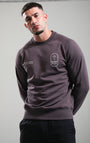 Marshall Artist MSATM11266 Blueprint Crewneck 121 - Bordeaux