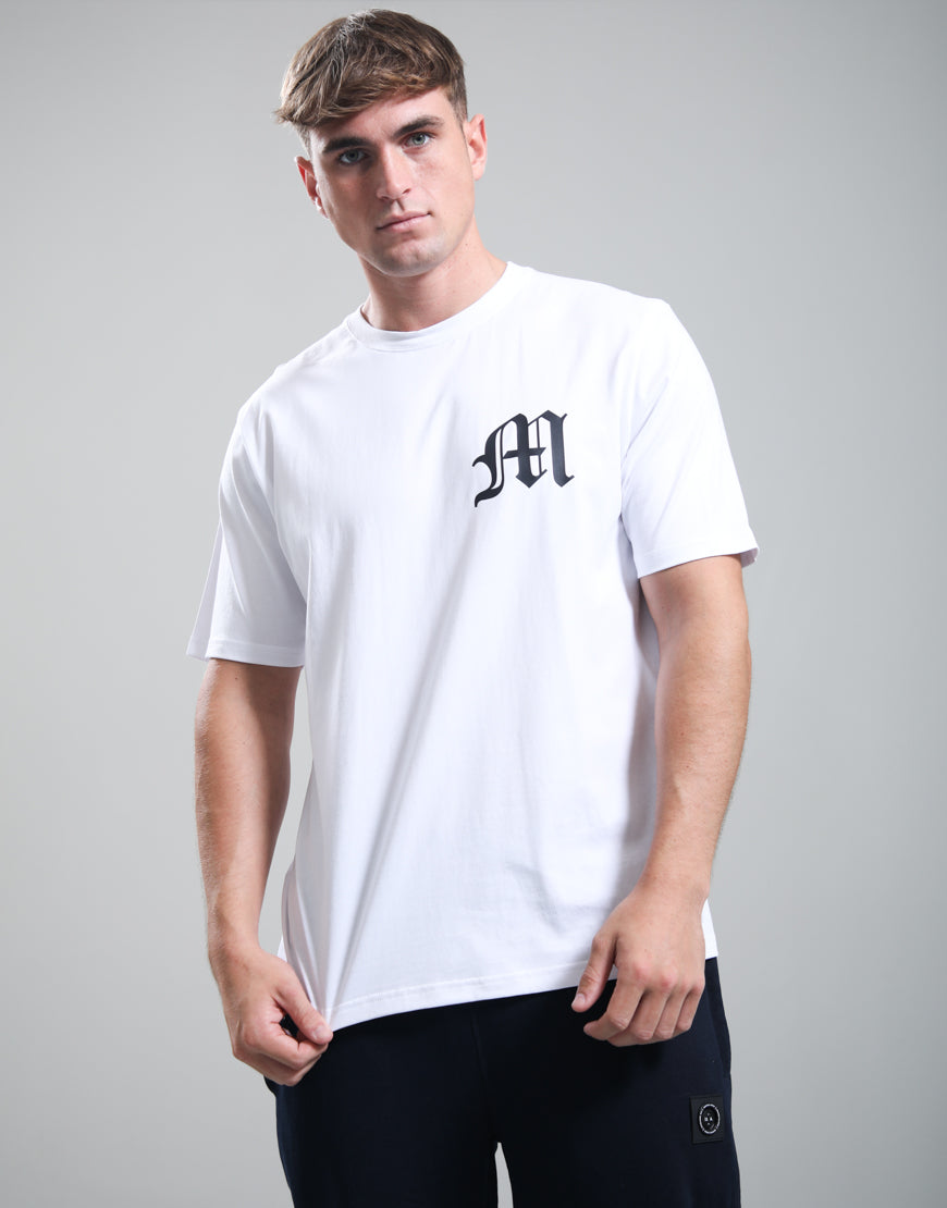 Marshall Artist MSATM11267 Bodiam T-Shirt - White 002