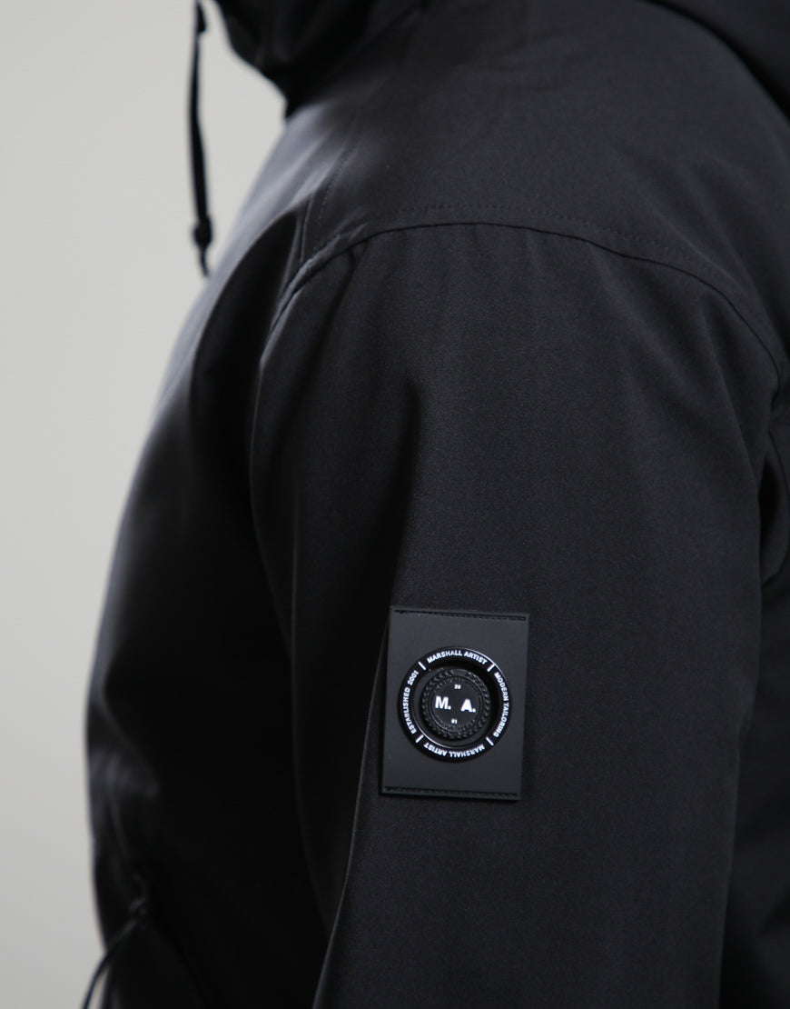 Marshall Artist MSATM11253 Dalston Lite Shell Jacket 001 - Black