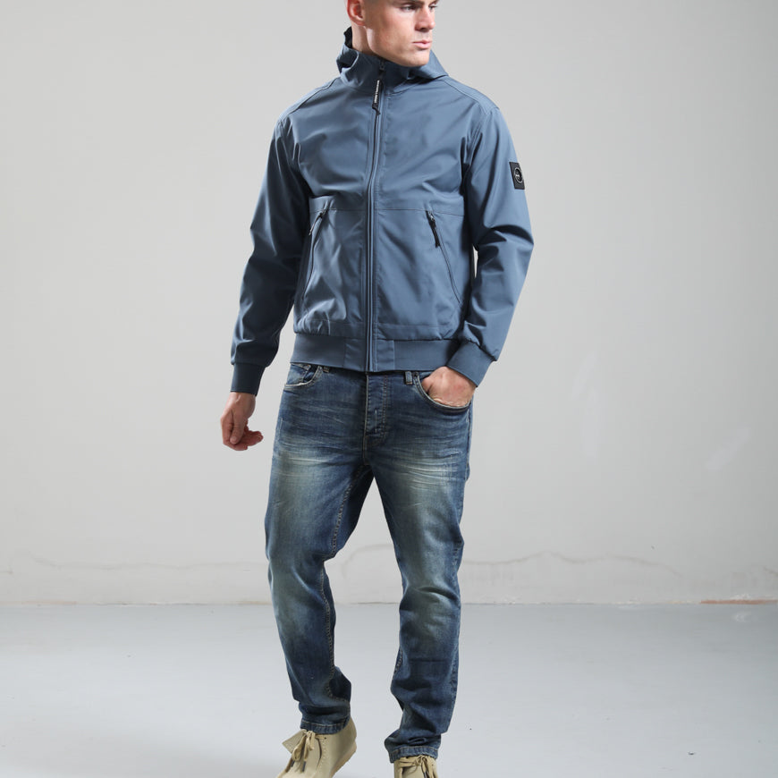 Marshall Artist MSATM11253 Dalston Lite Shell Jacket 119 - Storm Grey