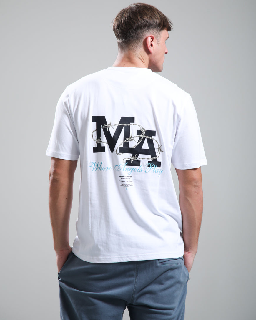 Marshall Artist MSATM11262 MA 2 LA T-Shirt - White 002
