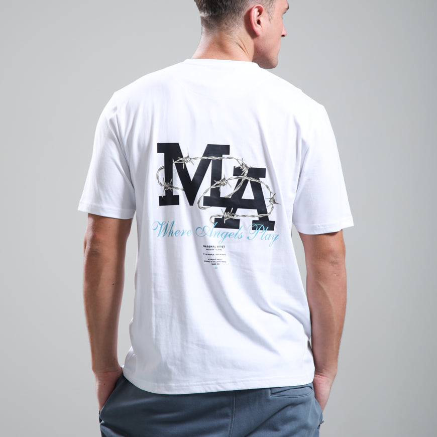 Marshall Artist MSATM11262 MA 2 LA T-Shirt - White 002