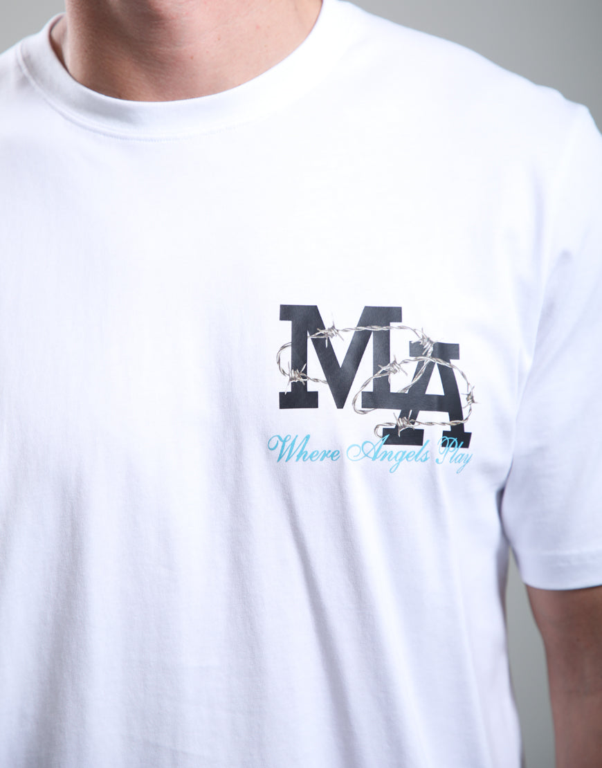 Marshall Artist MSATM11262 MA 2 LA T-Shirt - White 002