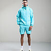 Marshall Artist MSATM11205 Prenton 1/4 zip Jacket - CYAN