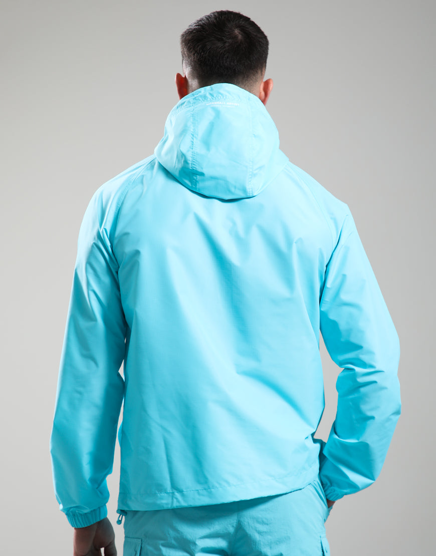 Marshall Artist MSATM11205 Prenton 1/4 zip Jacket - CYAN