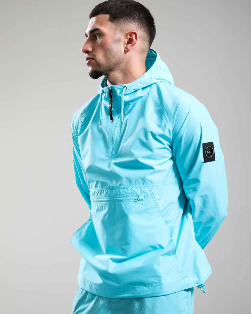 Marshall Artist MSATM11205 Prenton 1/4 zip Jacket - CYAN