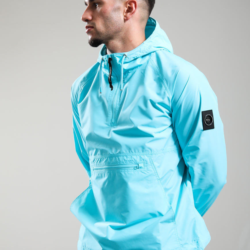 Marshall Artist MSATM11205 Prenton 1/4 zip Jacket - CYAN