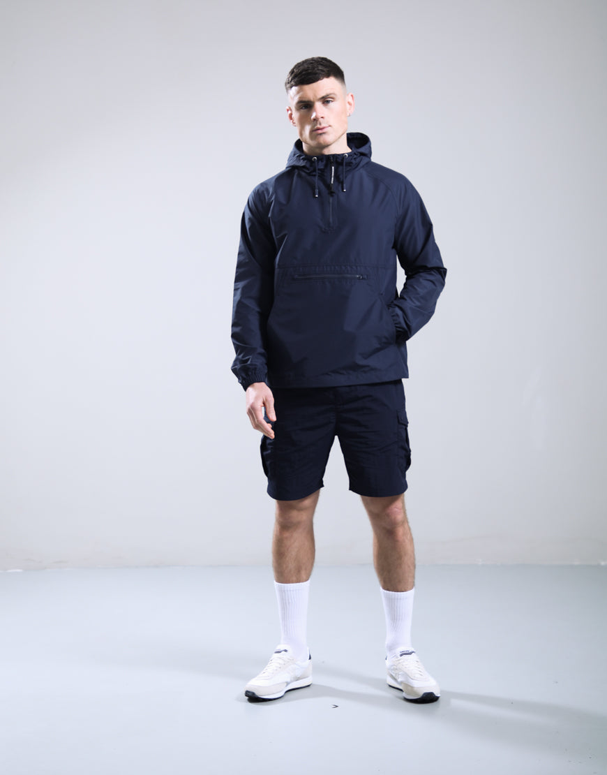 Marshall Artist MSATM11205 Prenton 1/4 zip Jacket - Navy